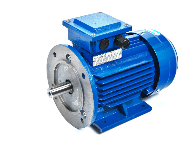Amtecs 1.1kW (1.5HP) Three Phase Motor 2-Pole (3000 rpm) 80 Frame