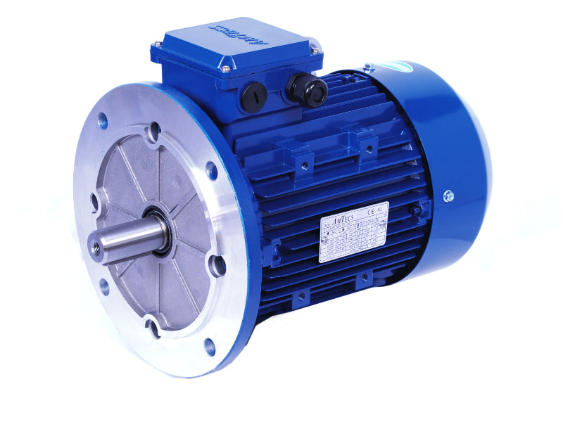 Amtecs 1.1kW (1.5HP) Three Phase Motor 6-Pole (1000 rpm) 90 Frame