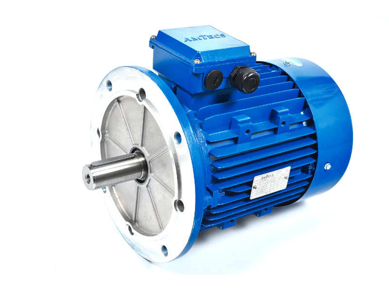 Amtecs 7.5kW (10HP) Three Phase Motor 4-Pole (1500 rpm) 132 Frame