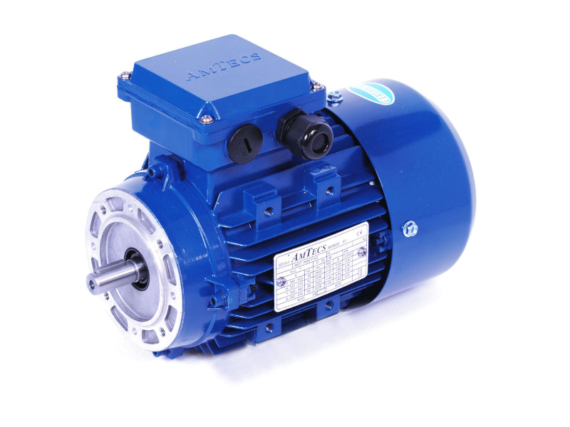 Amtecs 0.18kW (0.25HP) Three Phase Motor 4-Pole (1500 rpm) 63 Frame
