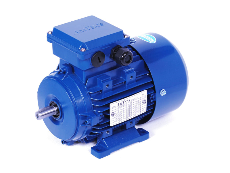 Amtecs 0.37kW (0.5HP) Three Phase Motor 6-Pole (1000 rpm) 80 Frame