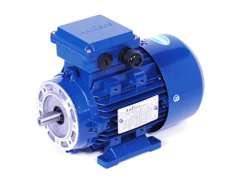 Amtecs 0.18kW (0.25HP) Three Phase Motor 6-Pole (1000 rpm) 71 Frame