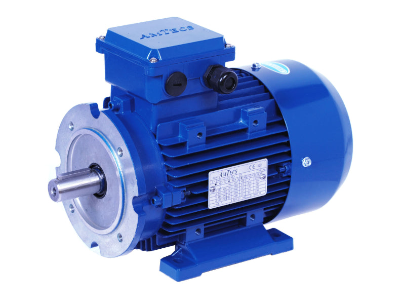 Amtecs 0.12kW (0.16HP) Three Phase Motor 4-Pole (1500 rpm) 63 Frame