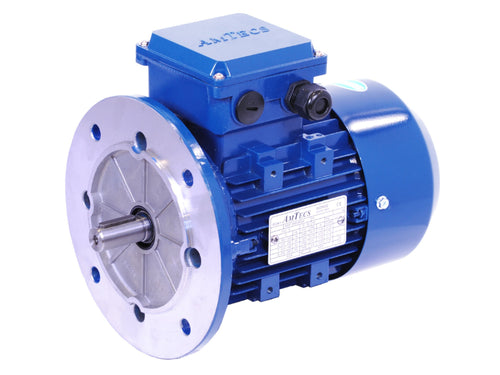 Amtecs 0.18kW (0.25HP) Three Phase Motor 6-Pole (1000 rpm) 71 Frame