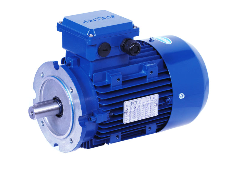 Amtecs 0.37kW (0.5HP) Three Phase Motor 8-Pole (750 rpm) 90 Frame