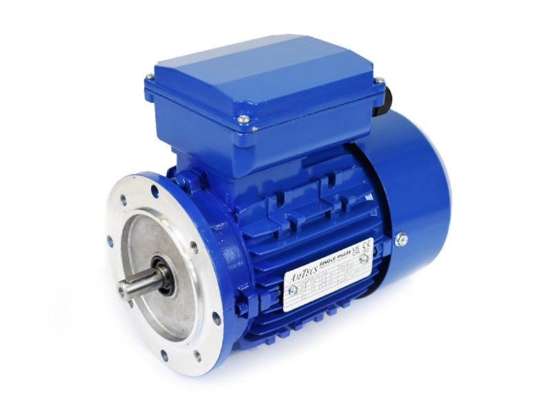 Amtecs 0.75kW (1HP) Single Phase Motor 4-Pole (1500 rpm) 80 Frame