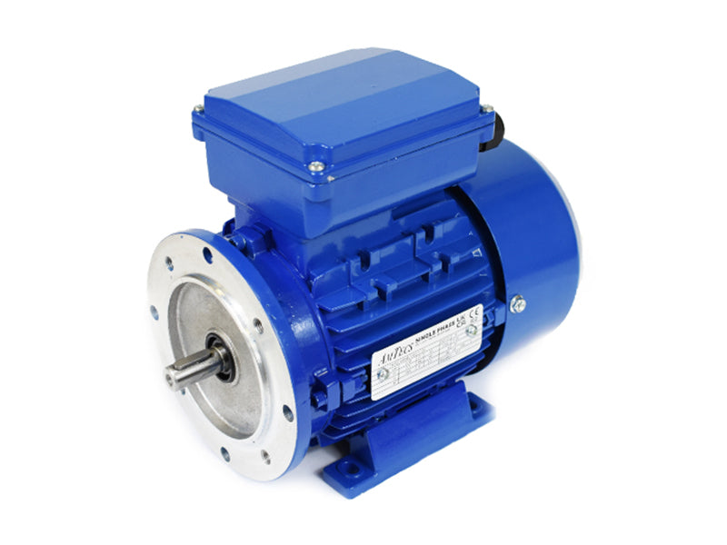 Amtecs 0.37kW (0.5HP) Single Phase Motor 2-Pole (3000 rpm) 71 Frame