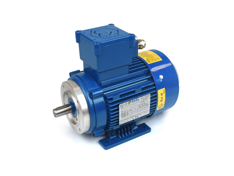 Amtecs 0.75kW (1HP) Three Phase Motor 4-Pole (1500 rpm) 80 Frame